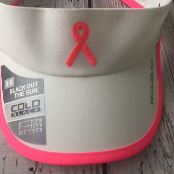 🌺🌺SOLD🌺🌺Under Armor Visor Breast Cancer Ribbon - Picture 3 of 7